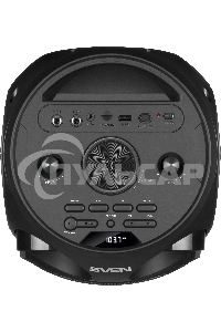 Колонка АС Sven PS-750, черный (80 Вт, TWS, Bluetooth, FM, USB, microSD, LED-дисплей, 2х4400мА*ч)
