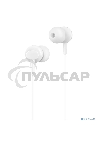 Проводные наушники-вставки с микрофоном Hoco M14 белый