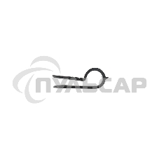 Кабельная скоба под винт Rexant 12 мм, черная, упаковка 50 шт.