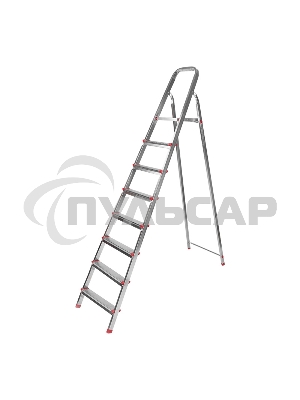 Стремянка металлическая 8 ступенек, усиленный профиль Rexant 12-5058