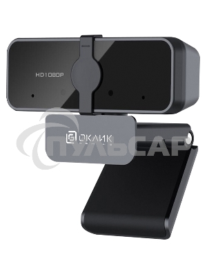 Веб-камера Oklick/Оклик OK-C21FH черный 2Mpix (1920x1080) USB2.0 с микрофоном