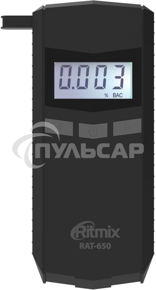 Алкотестер Ritmix RAT-650 электрохимический черный