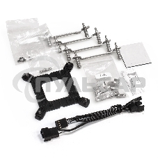 Система водяного охлаждения ExeGate BlackWater-240V2.PWM.RGb черный, 120 мм, алюминий, 2000 об/мин, 22 дБ, 4 pin, 220 Вт