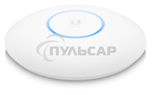 Точка доступа Ubiquiti UniFi 6 AP Pro U6-Pro 2.4+5 ГГц, Wi-Fi 6, 4х4 MU-MIMO, 802.3at, 1х 1G RJ45