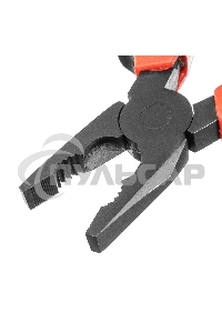 Плоскогубцы Matrix черный Nickel, 200 мм, комбинированные, двухкомпонентные рукоятки