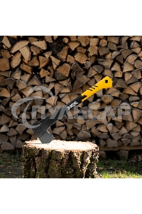 Топор-колун Denzel 21432 F5, 1100 гр, двухкомпонентная рукоятка, 500 мм