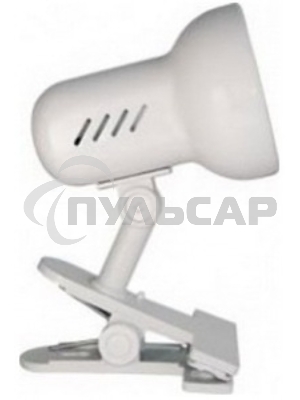 Лампа настольная CAMELION H-035 С01 60Вт 220В белый метал.