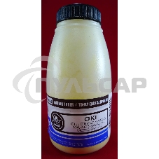 Тонер OKI C301/C321/C310/C330/C331/C510/C511/C530/C531/C3300/C3400/C3450/C3520/C3530/C3600/C5600/C5700/MC350/MC351/MC352/MC360/MC361/MC362/MC561/MC562 Yellow (фл., 50г) B&W Premium (Tomoegawa) - фас.России