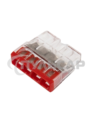 Электромонтажные экспресс-клеммы (2*2.5мм2) 5шт WAGO