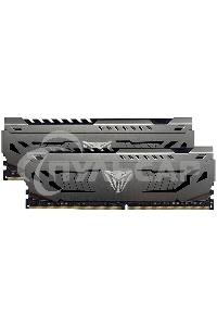 Оперативная память Patriot Viper Steel, DDR4, 8Gb (2x4Gb), 3200MHz, CL16, DIMM, с радиатором, черный