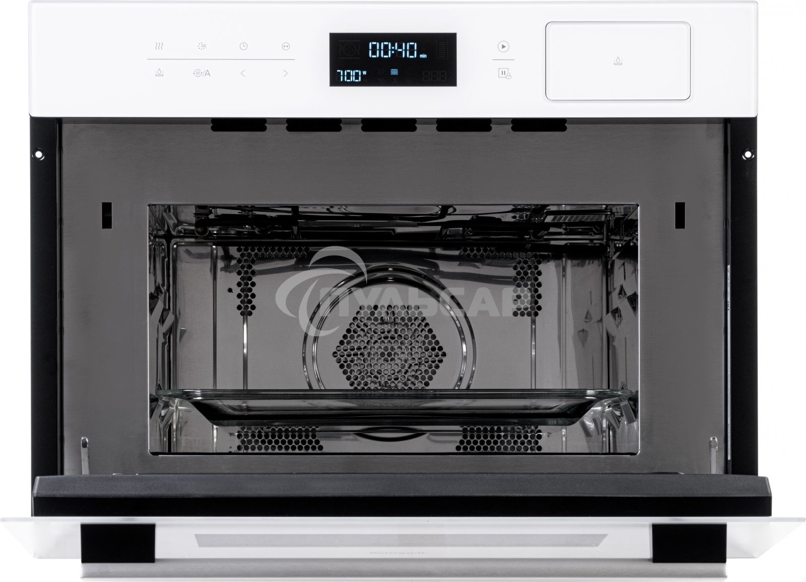 Духовой шкаф электрический Weissgauff OEMS 459 PDW белый, встраиваемый
