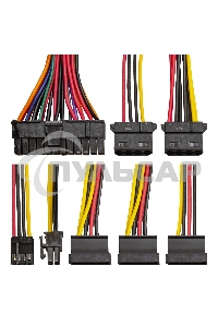 Блок питания ExeGate M550 (EX292282RUS), 550Вт, 80мм, черный