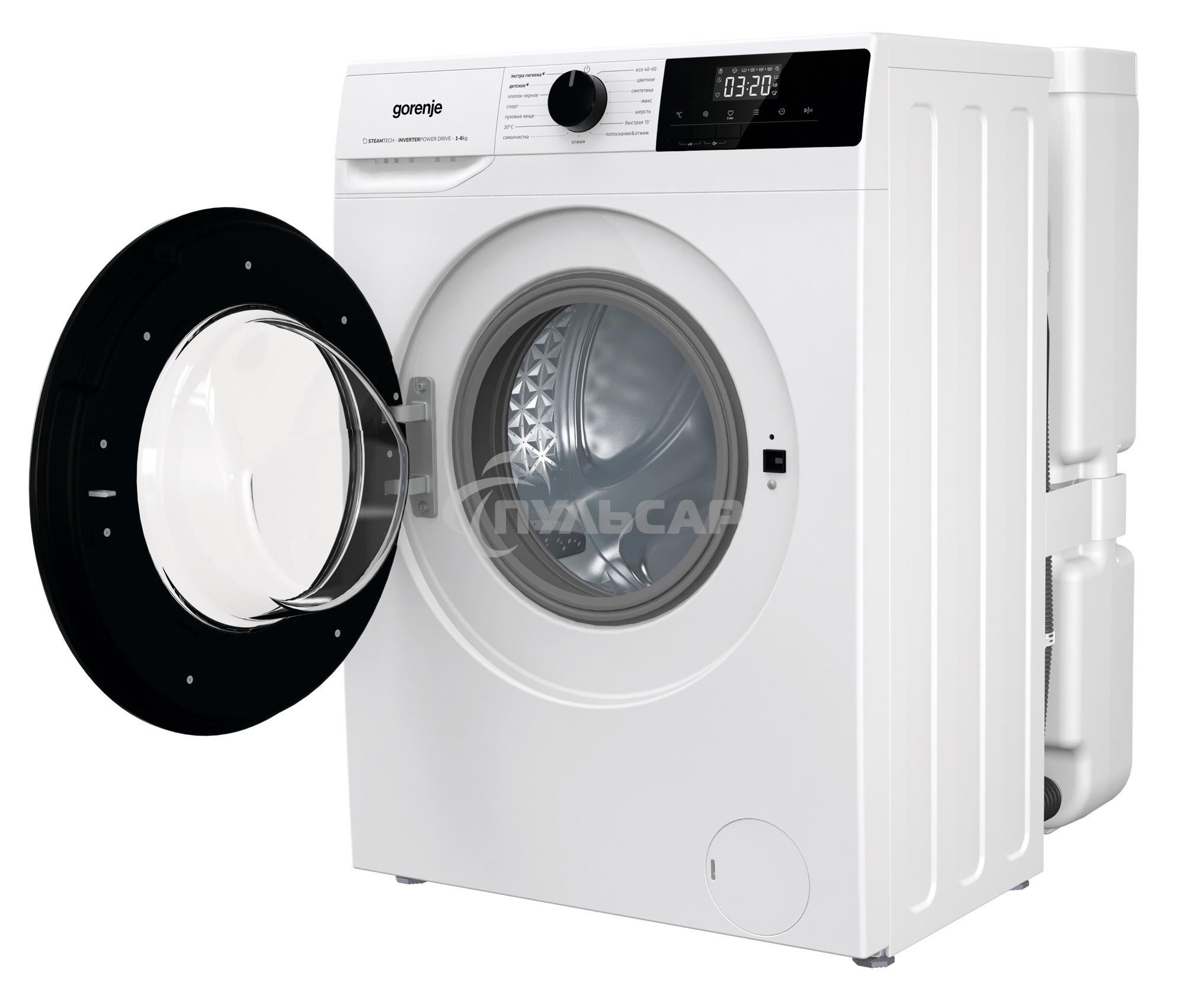 Стиральная машина Gorenje W1NHPI60SCSIRV белый загр. фронтальная макс.: 6 кг 1400об/мин класс: А