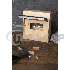 Щит ЩРН-П-8 IP41 светлое дерево PROxima EKF pb40-n-8-light