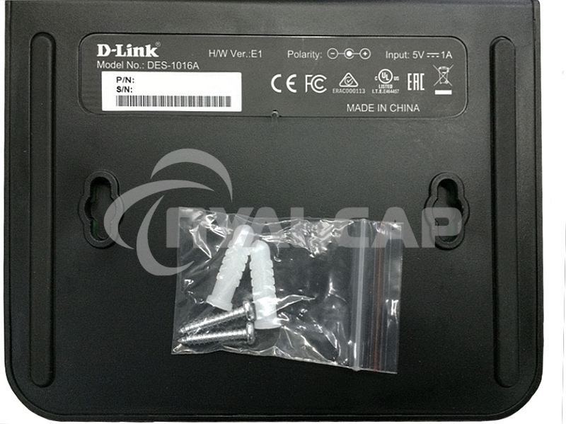 Неуправляемый коммутатор с 16 портами D-Link DES-1016A/E2A 10/100Base-TX и функцией энергосбережения