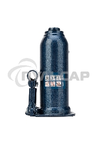 Домкрат гидравлический бутылочный, 10 т, h подъема 222-447 мм Stels