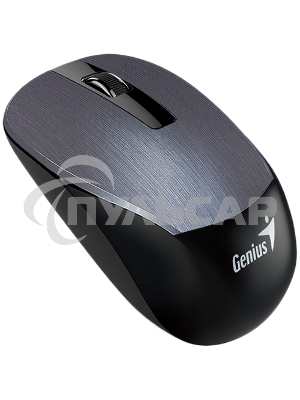 Мышь беспроводная Genius NX-7015 серебристый, 1200 dpi, радиоканал, USB, кнопки - 3