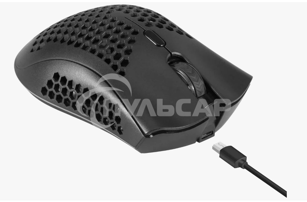 Мышь беспроводная Defender Warlock GM-709L черный, 2400 dpi, радиоканал, USB, кнопки - 8