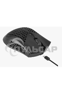 Мышь беспроводная Defender Warlock GM-709L черный, 2400 dpi, радиоканал, USB, кнопки - 8