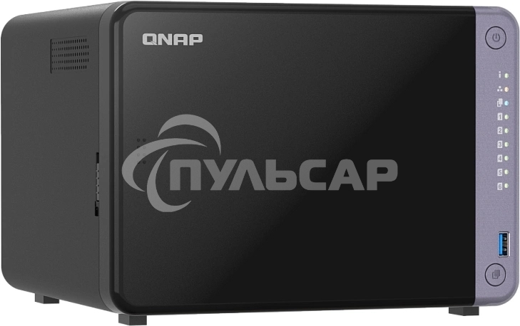 Сетевое хранилище NAS Qnap TS-632X-4G 6-bay настольный Alpine AL-524