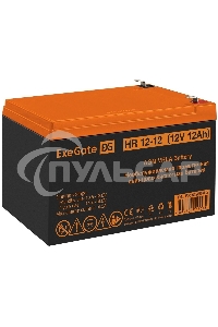 Батарея ExeGate HR 12-12 (12V 12Ah 1251W), клеммы F2