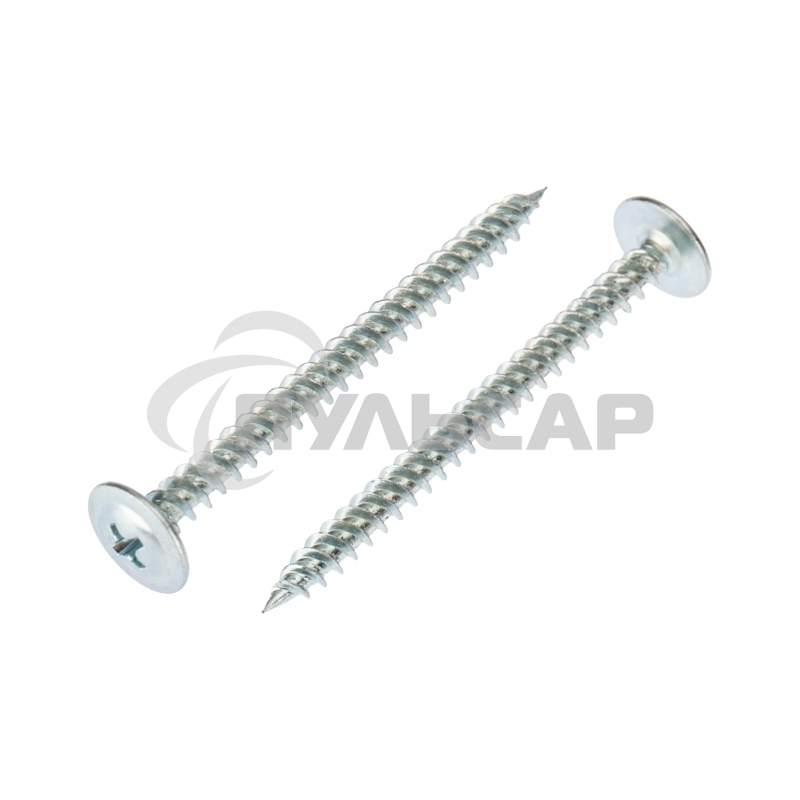 Саморез с прессшайбой KRANZ ПШС сверло 4,2х50, пакет (400 шт/уп)