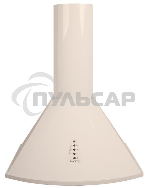 Вытяжка козырьковая Gefest ВО 1604 А81 кремовый, 60 см, 1000 куб. м/ч, 78 дБ