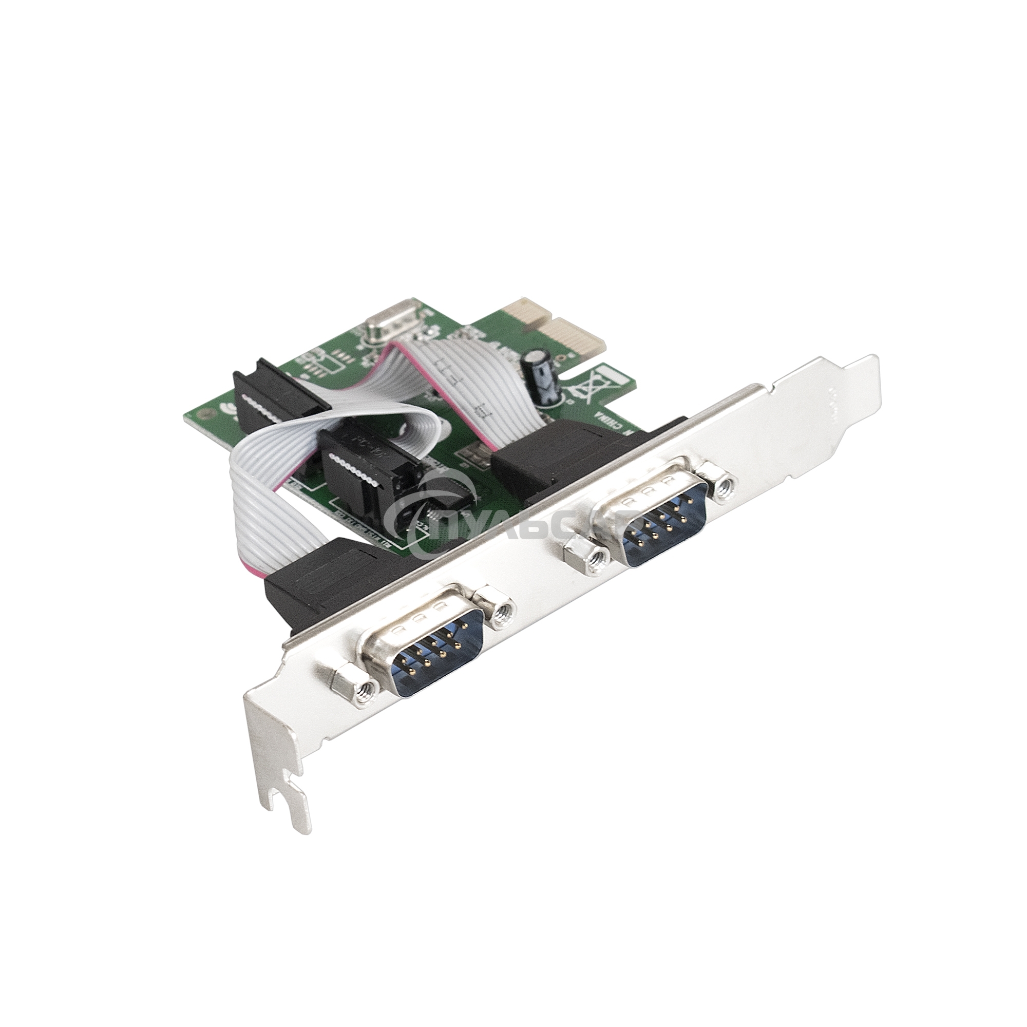 Контроллер ExeGate EXE-307 PCI-E, 2*COM port (OEM)