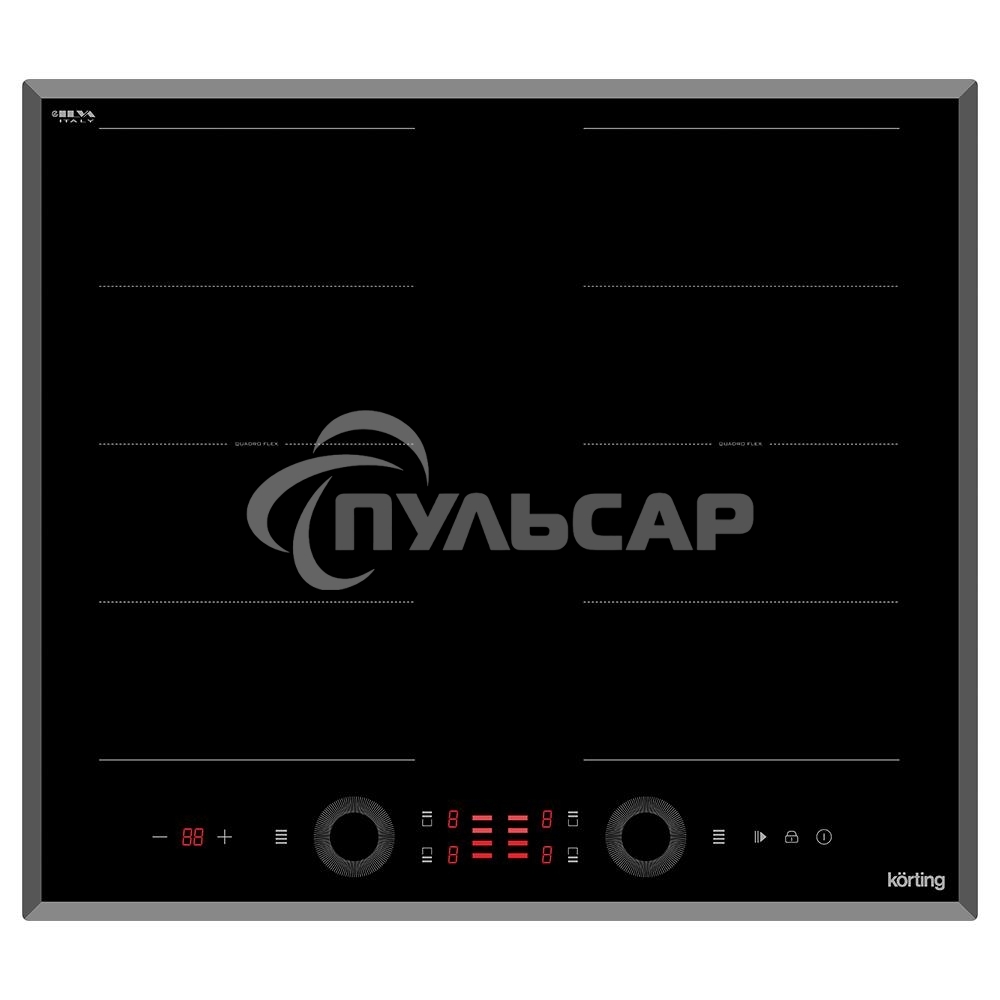 Индукционная варочная панель Korting HIB 68700 B Quadro