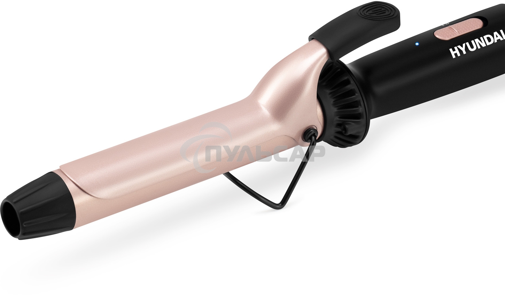 Щипцы Hyundai H-HS1422 40Вт макс.темп.:200С покрытие:керамико-турмалиновое черный