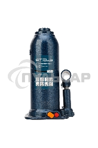 Домкрат гидравлический бутылочный, 10 т, h подъема 222-447 мм Stels