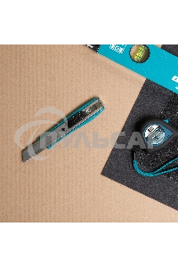 Нож 160 мм, метал.корпус, выдв. сегм. лезвие 18 мм (SK-5), метал. напр-щая, клипса для ремня Gross