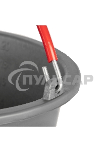 Ведро строительное Matrix пластмассовое 20 л, ударопрочное, обрезиненная ручка 81464