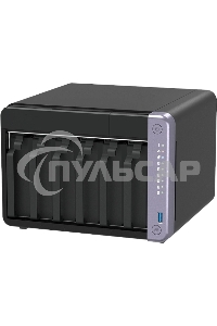 Сетевое хранилище NAS Qnap TS-632X-4G 6-bay настольный Alpine AL-524
