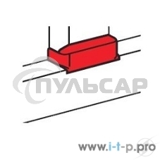 Отвод плоский LEGRAND 010735 с переходом на кабель-канал шириной 80мм, для кабель-каналов 80х35мм, 105х35мм, 80х50мм, 150х50мм