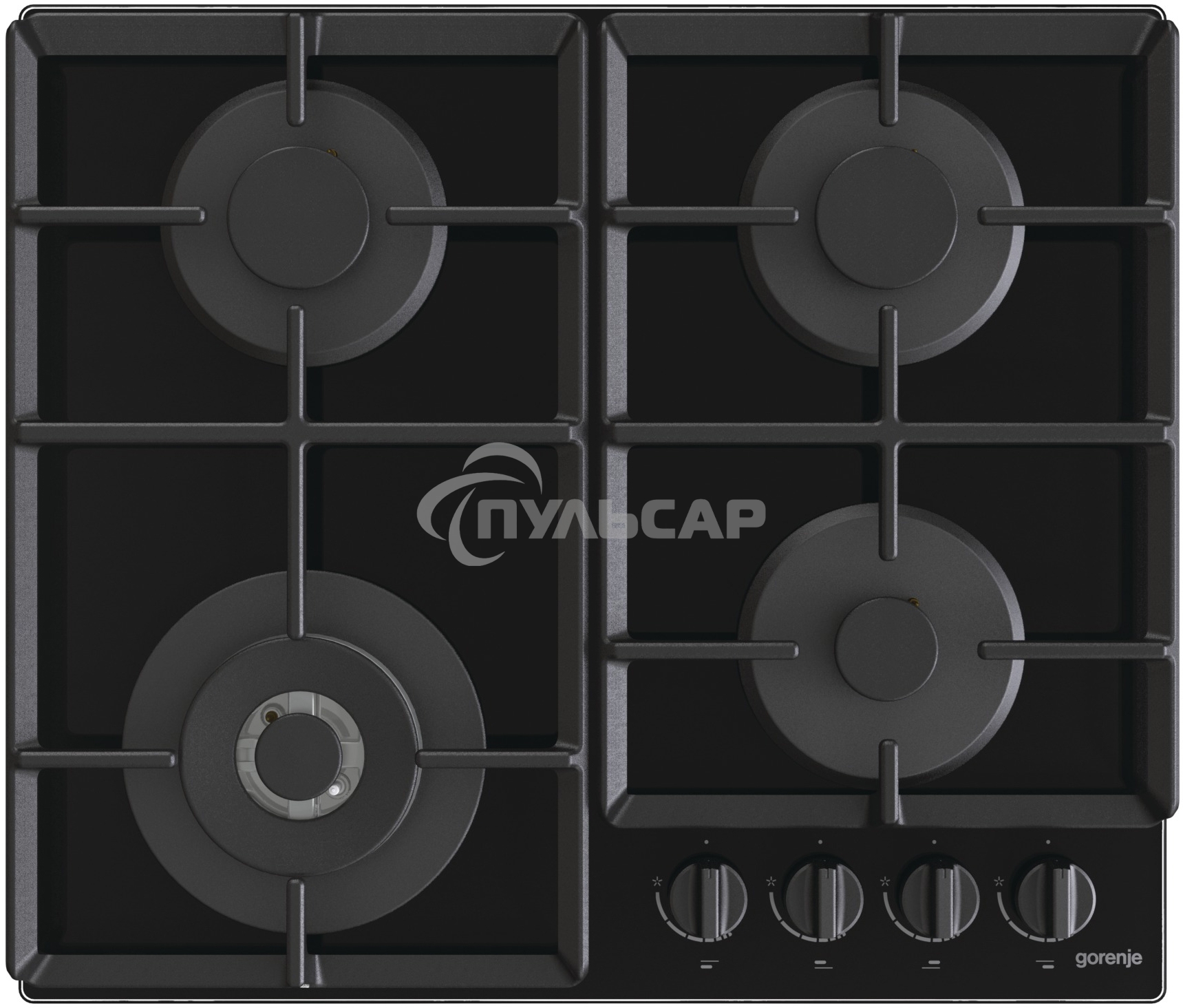 Газовая варочная панель Gorenje GTW641EB черный