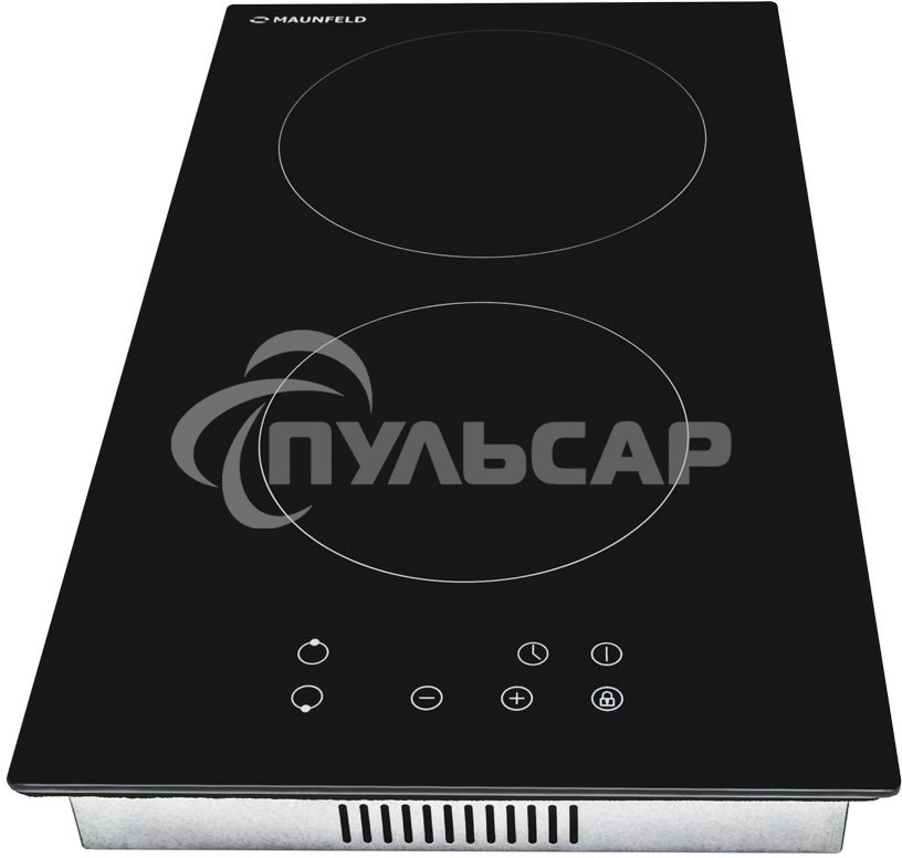 Панель варочная Maunfeld EVCE.292-BK ДОМИНО, ЧЕРНОЕ стекло