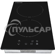 Панель варочная Maunfeld EVCE.292-BK ДОМИНО, ЧЕРНОЕ стекло