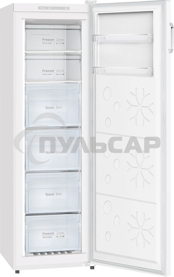 Морозильная камера Maunfeld MFFR170W, белый, 206л, 6 ящиков, 2 полки