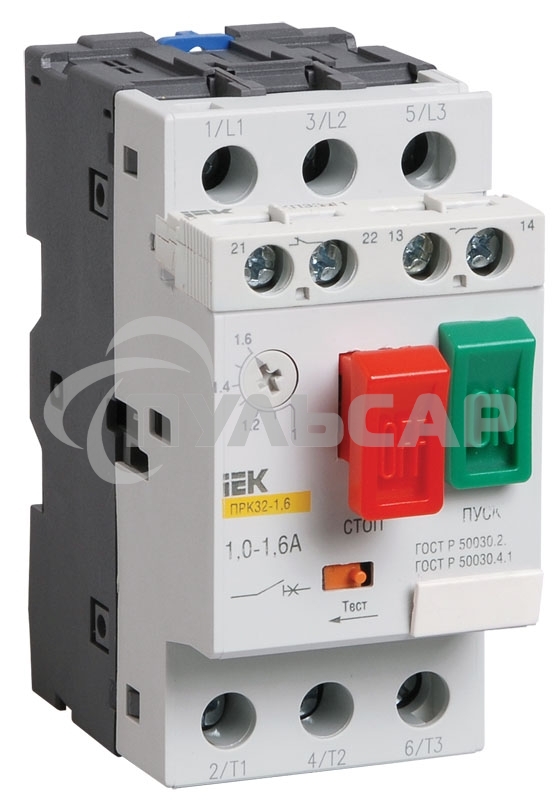 Пускатель ПРК32-10 In=10A Ir=6-10A Ue 660В DMS11-010 IEK