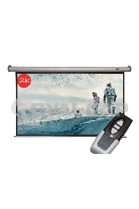 Экран Pro 200x112см Motoscreen 16:9 настенно-потолочный(моторизованный) 90' фибергласс, серый корпус