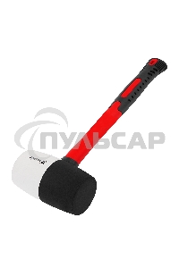 Киянка резиновая Matrix, 910 г, черно-белая резина, фибергласовая рукоятка