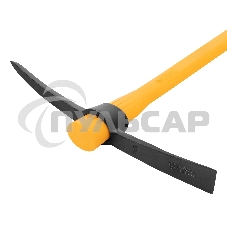 Кирка 1500 г, узкая, фиберглассовая обрезиненная рукоятка 900 мм Denzel