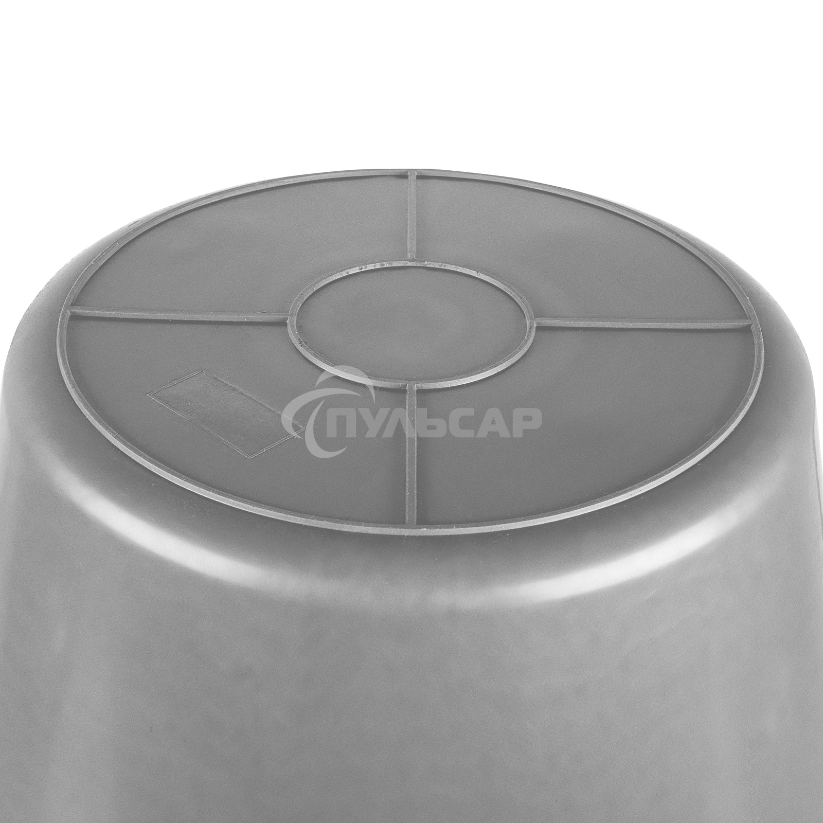 Ведро строительное Matrix пластмассовое 20 л, ударопрочное, обрезиненная ручка 81464