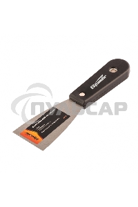 Шпательная лопатка Sparta стальная, 50 мм, полированная, пластмассовая ручка 852335