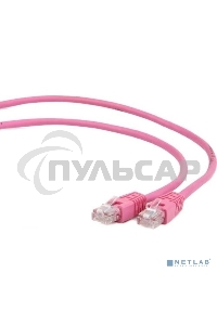 Патч-корд UTP Cablexpert кат.5e, 0.5м, литой, многожильный, розовый