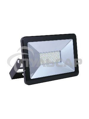 Прожектор светодиодный ULTRAFLASH 12317 LFL-5001 C02 черный LED SMD 50Вт 230В 6500К