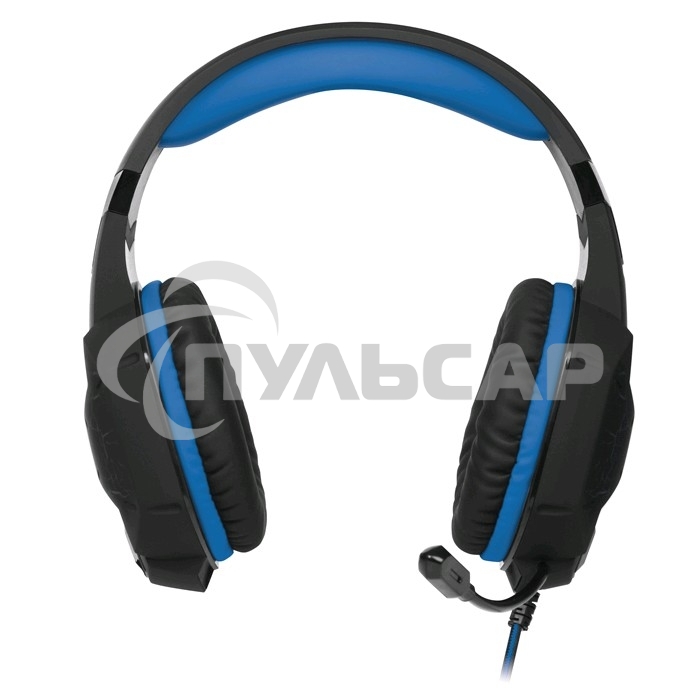 Гарнитура SVEN AP-U980MV, черный-синий (USB, LED, 7.1, 2.2m)