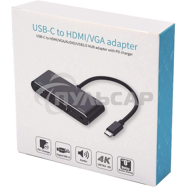 Адаптер HDMI TO VGA AT2810 ATCOM
