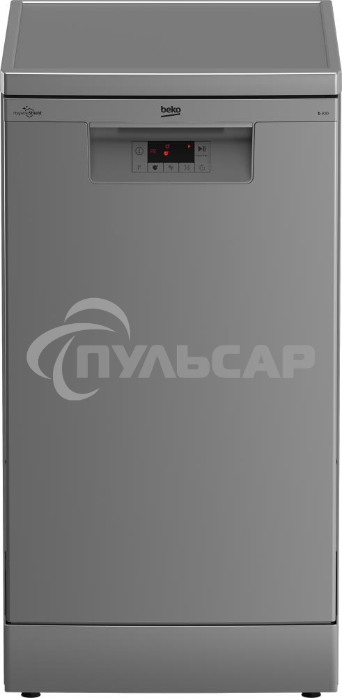 Посудомоечная машина Beko BDFS15020S, серебристая, 44.8 см, 10 компл., 49 дБ, класс A